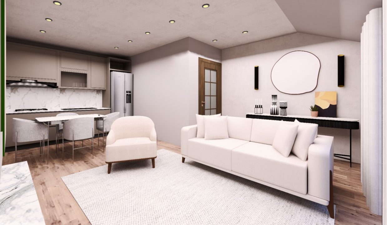 ROOF FLOOR LİVİNG ROOM + KİTCHEN (Medium)